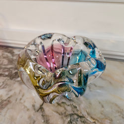 Murano Glass Tri Colour Bowl | Antique & Vintage | Moonee Ponds Antiques | Australia Wide Delivery
