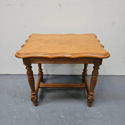 French Provincial Small Oak Side Table | Antique & Vintage | Moonee Ponds Antiques | Australia Wide Delivery