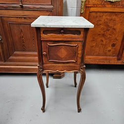 Louis XV Style Marble Top Single Bedside