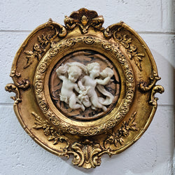 Vintage French Style Cherub Wall Plaque | Antique & Vintage | Moonee Ponds Antiques | Australia Wide Delivery