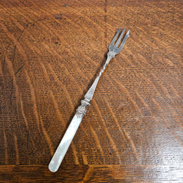 Antique Mother of Pearl & EPNS Pickle Fork