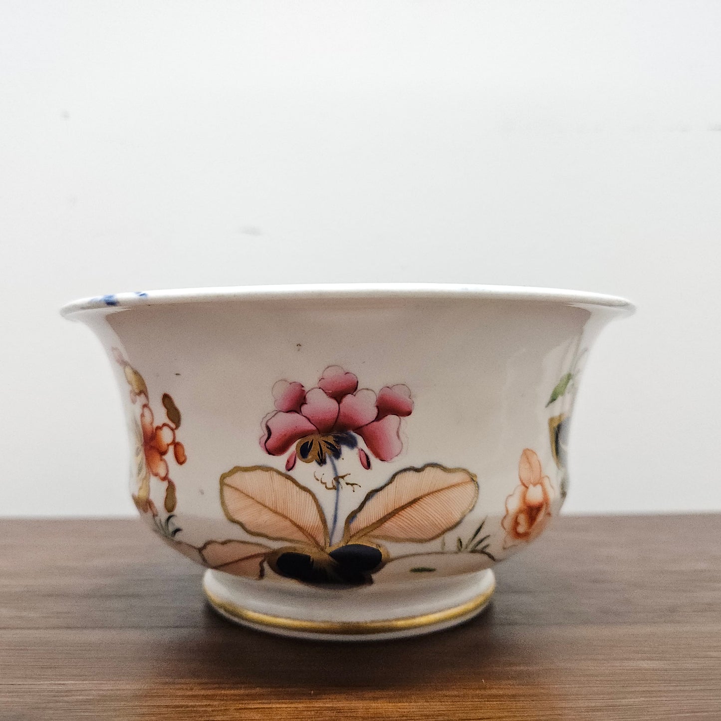 Early Victorian Gaudy Welsh Hand Painted Bowl