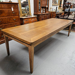 Early 2.8 Meter Tasmanin Huon Pine Farmhouse Dining Table | Antique & Vintage | Moonee Ponds Antiques | Australia Wide Delivery