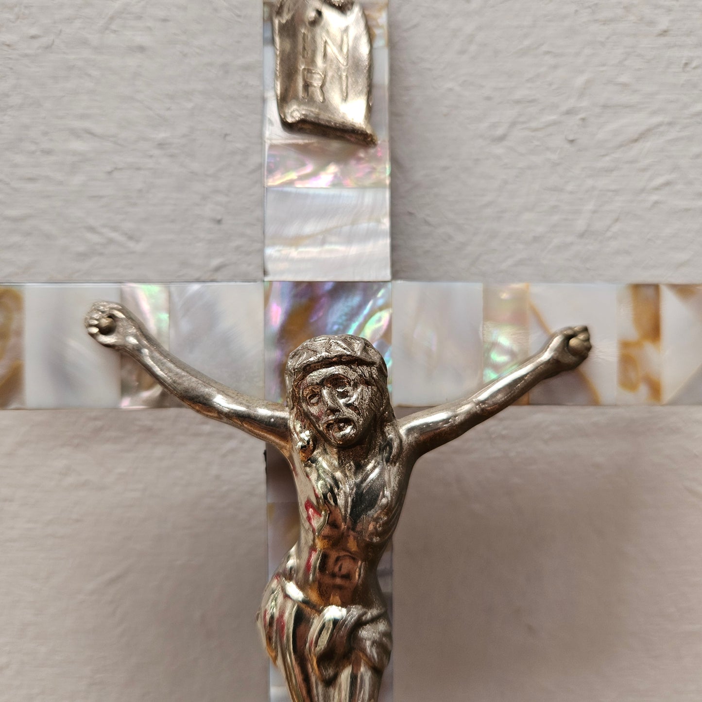 Vintage Mother of Pearl Cross