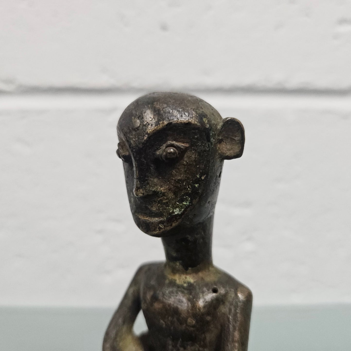 Antique African Bronze Ancestral Figure