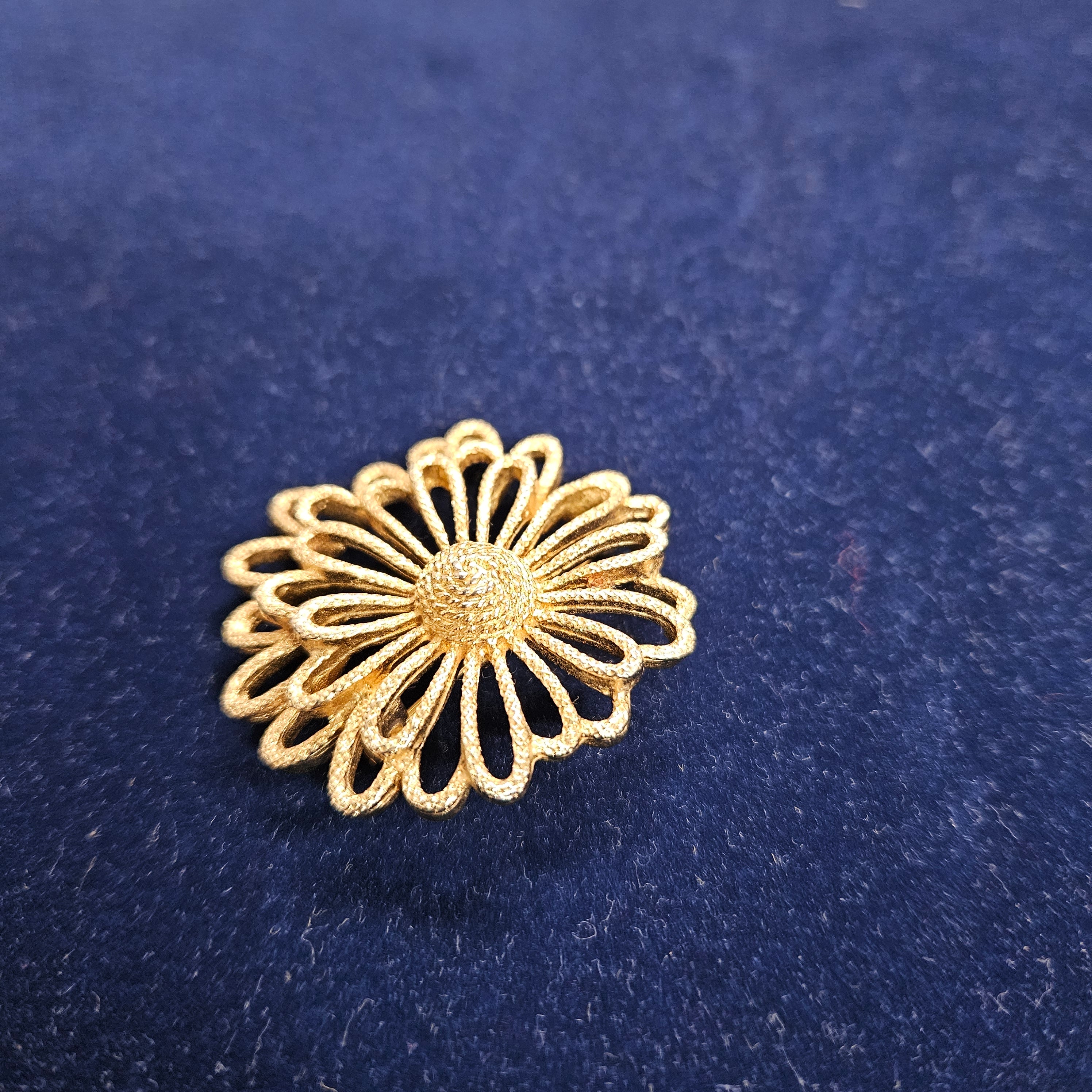 Vintage Sarah Coventry Gold Plated Metal Brooch | Antique & Vintage | Moonee Ponds Antiques | Australia Wide