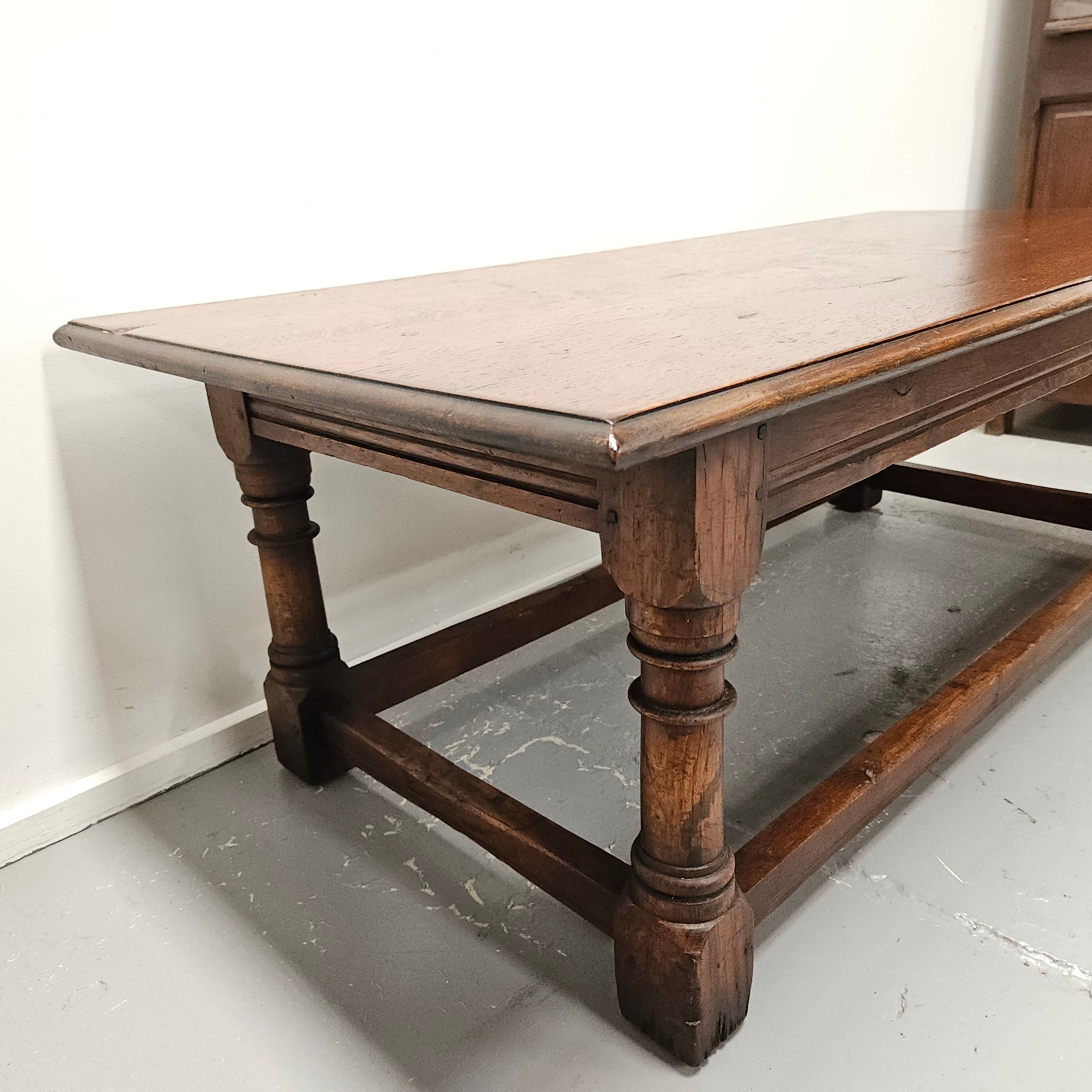 French Oak Refectory Coffee Table | Antique & Vintage | Moonee Ponds Antiques | Australia Wide Delivery