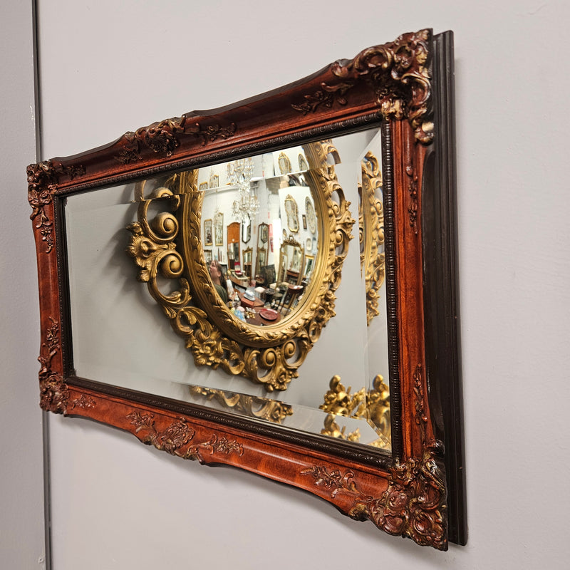 Vintage Gilded Wooden Mirror
