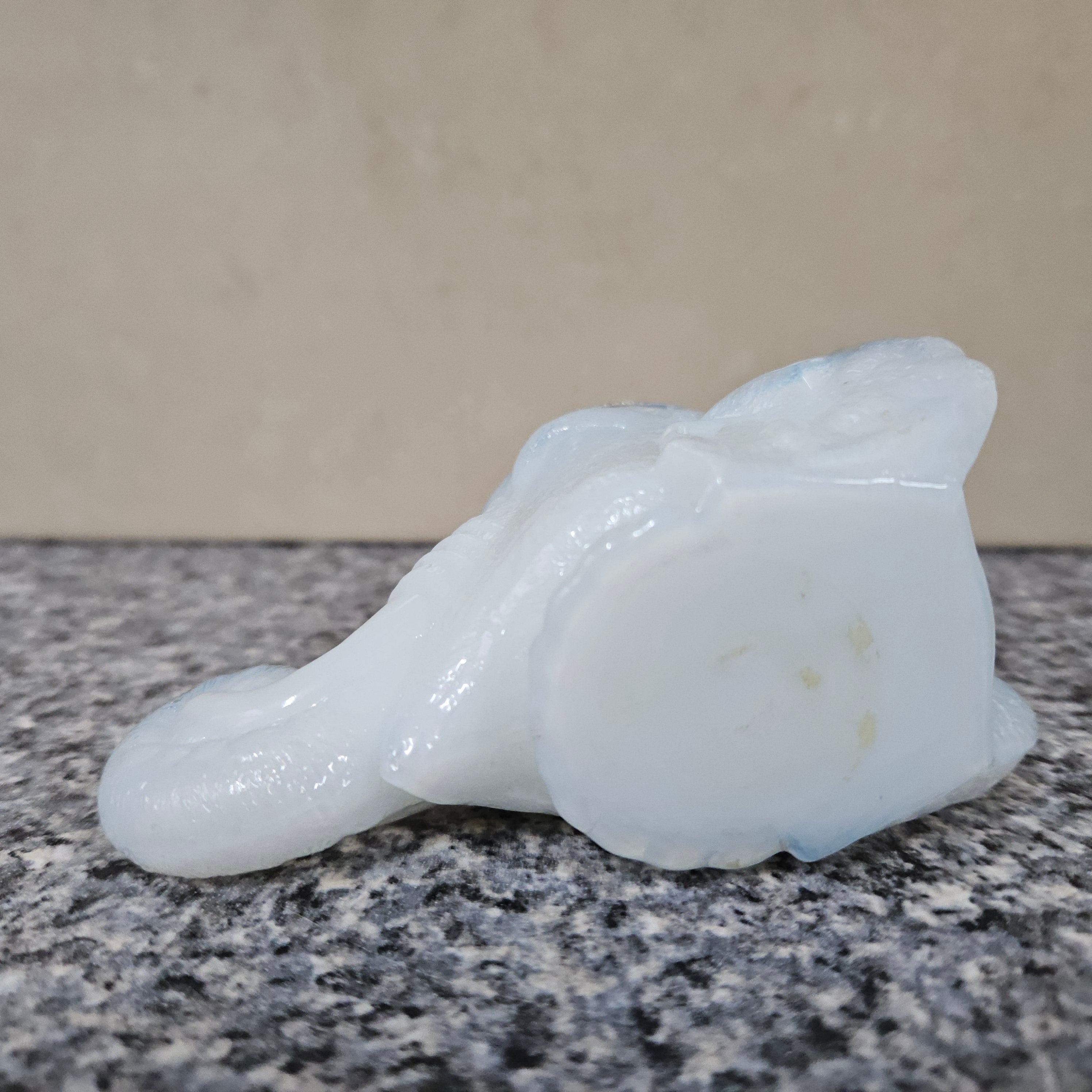 Vintage Opaline Glass Elephant | Antique & Vintage | Moonee Ponds Antiques | Australia Wide Delivery