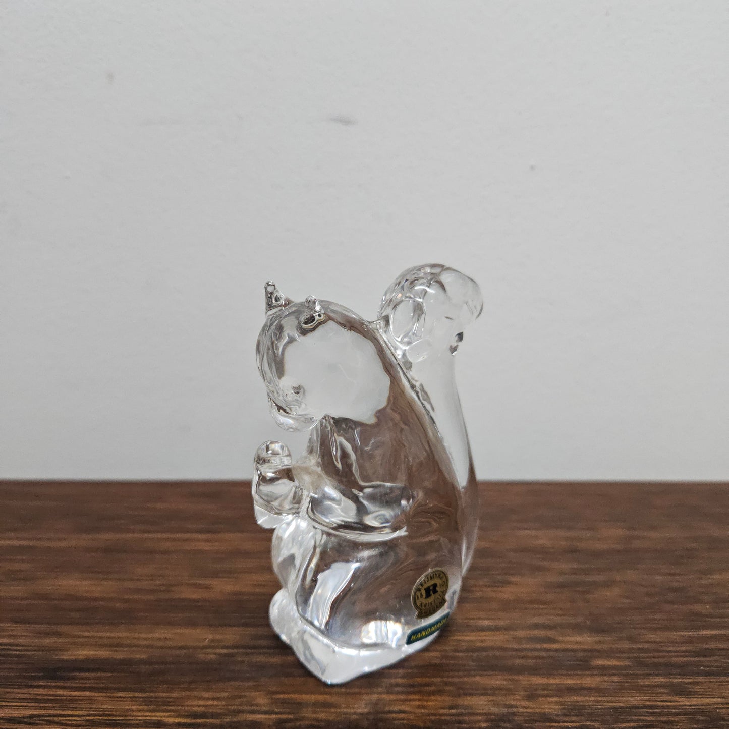 Reijmyre Kristal Sweden Glass Squirrel