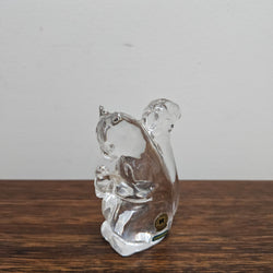 Reijmyre Kristal Sweden Glass Squirrel | Antique & Vintage | Moonee Ponds Antiques | Australia Wide Delivery