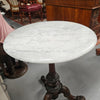 Victorian Marble Top & Carved Walnut Base Occasional Table | Antique & Vintage | Moonee Ponds Antiques | Australia Wide Delivery
