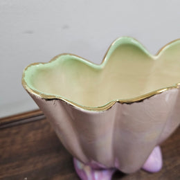 Mid Century Lustre Vase