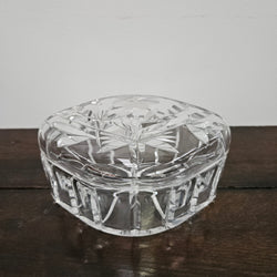 Vintage Crystal Lidded Box | Antique & Vintage | Moonee Ponds Antiques | Australia Wide Delivery