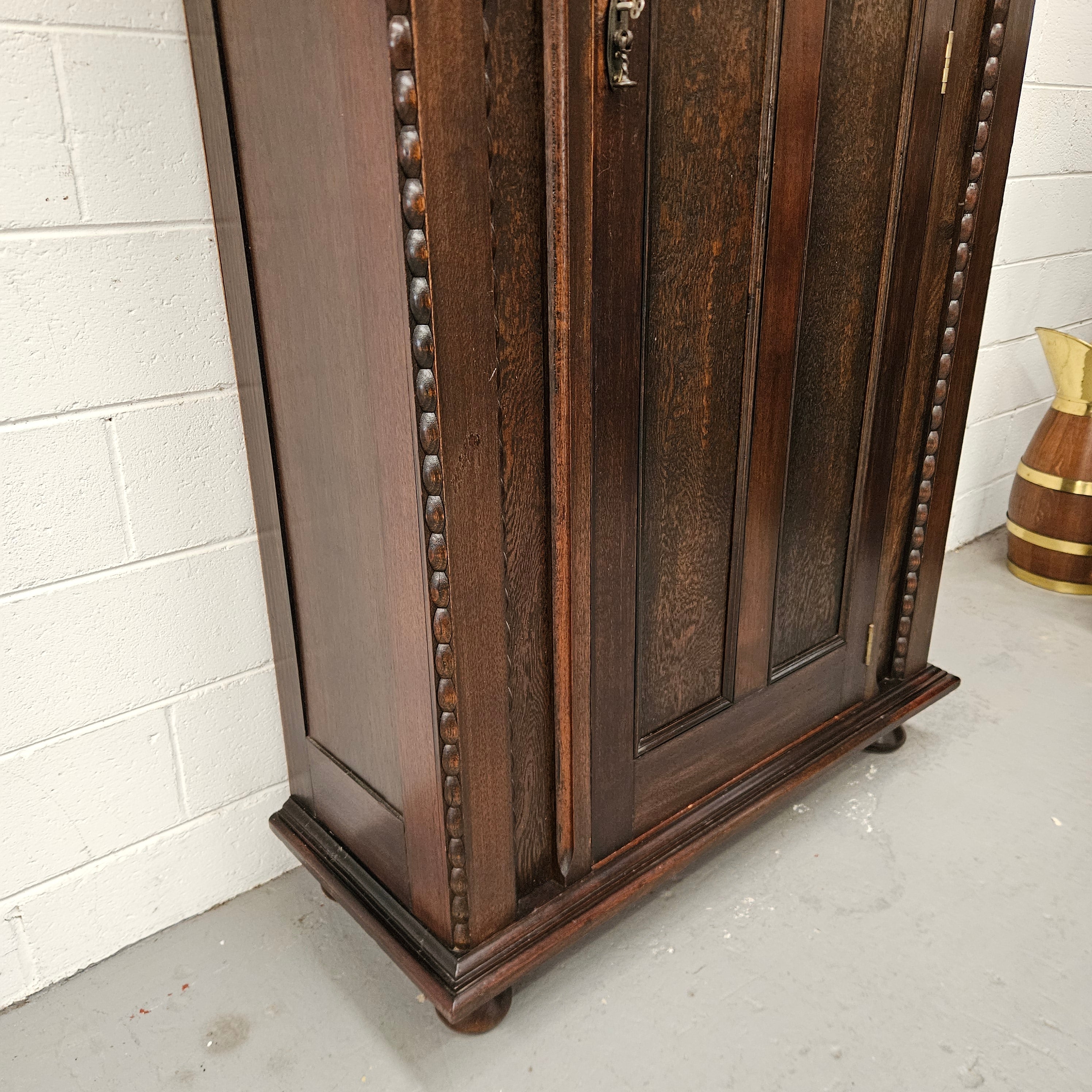 Vintage Tudor Oak Hall Cupboard | Antique & Vintage | Moonee Ponds Antiques | Australia Wide