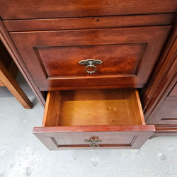 Vintage High Quality Nine Drawer Chest with Burr Walnut Veneer | Antique & Vintage | Moonee Ponds Antiques | Australia Wide Delivery