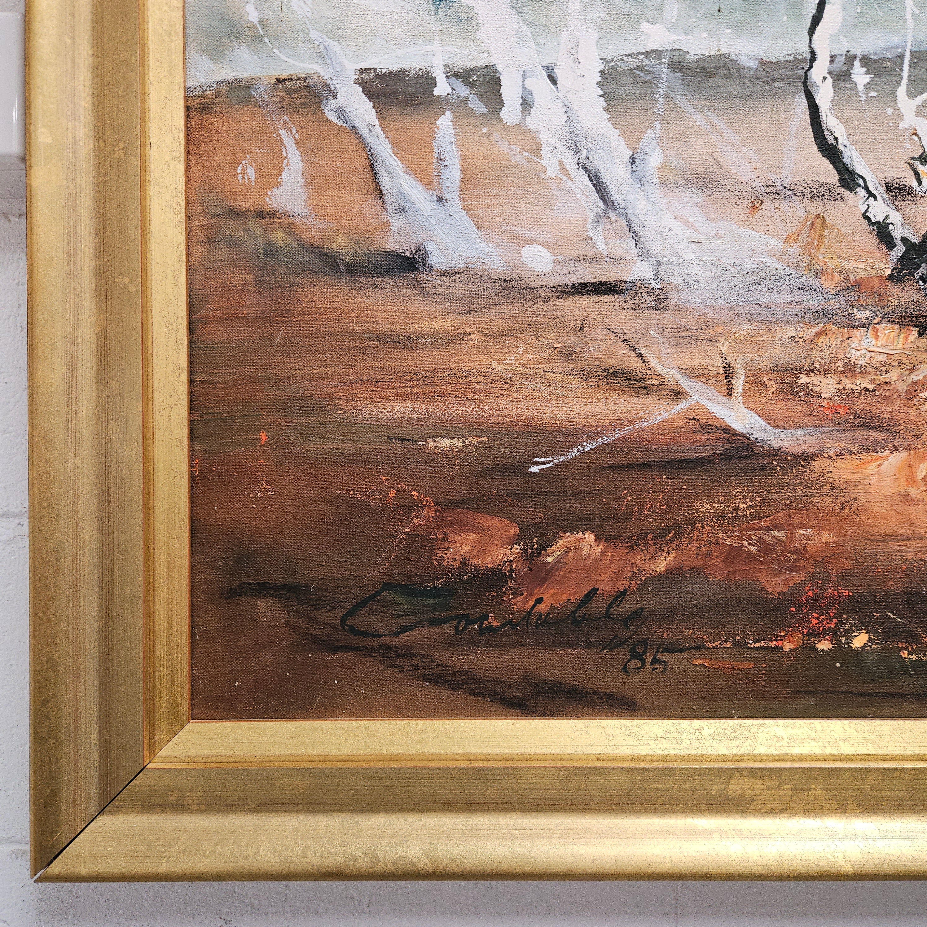 William Henry Archibald Constable (1906-1989) Oil on Canvas Signed Lower Left 1985, 100 x 75 cm | Antique & Vintage | Moonee Ponds Antiques | Australia Wide Delivery