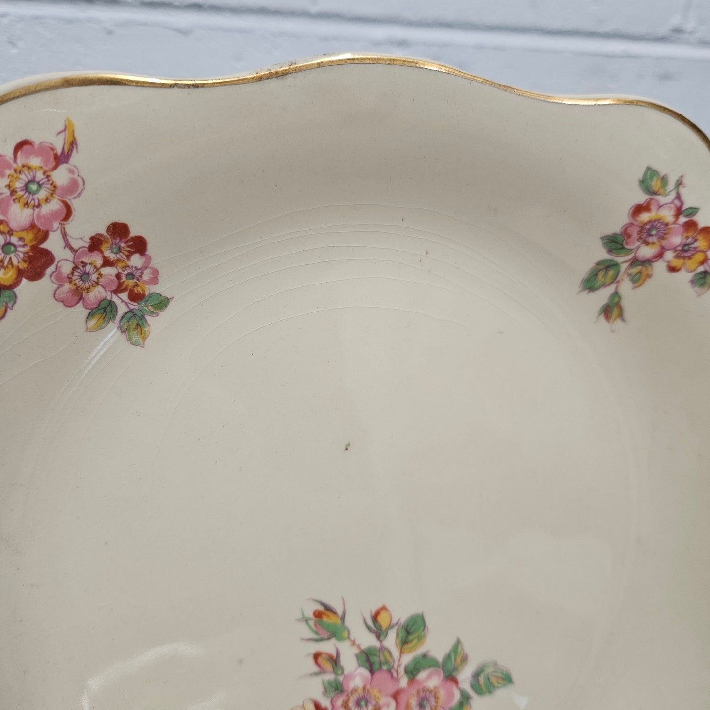 Sunshine J & G Meakin Straining Bowl & Plate