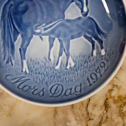 Vintage Copenhagen Mothers Day 1972 Plate | Antique & Vintage | Moonee Ponds Antiques | Australia Wide Delivery
