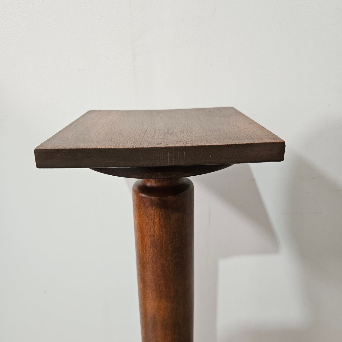 Edwardian Oak Pedestal