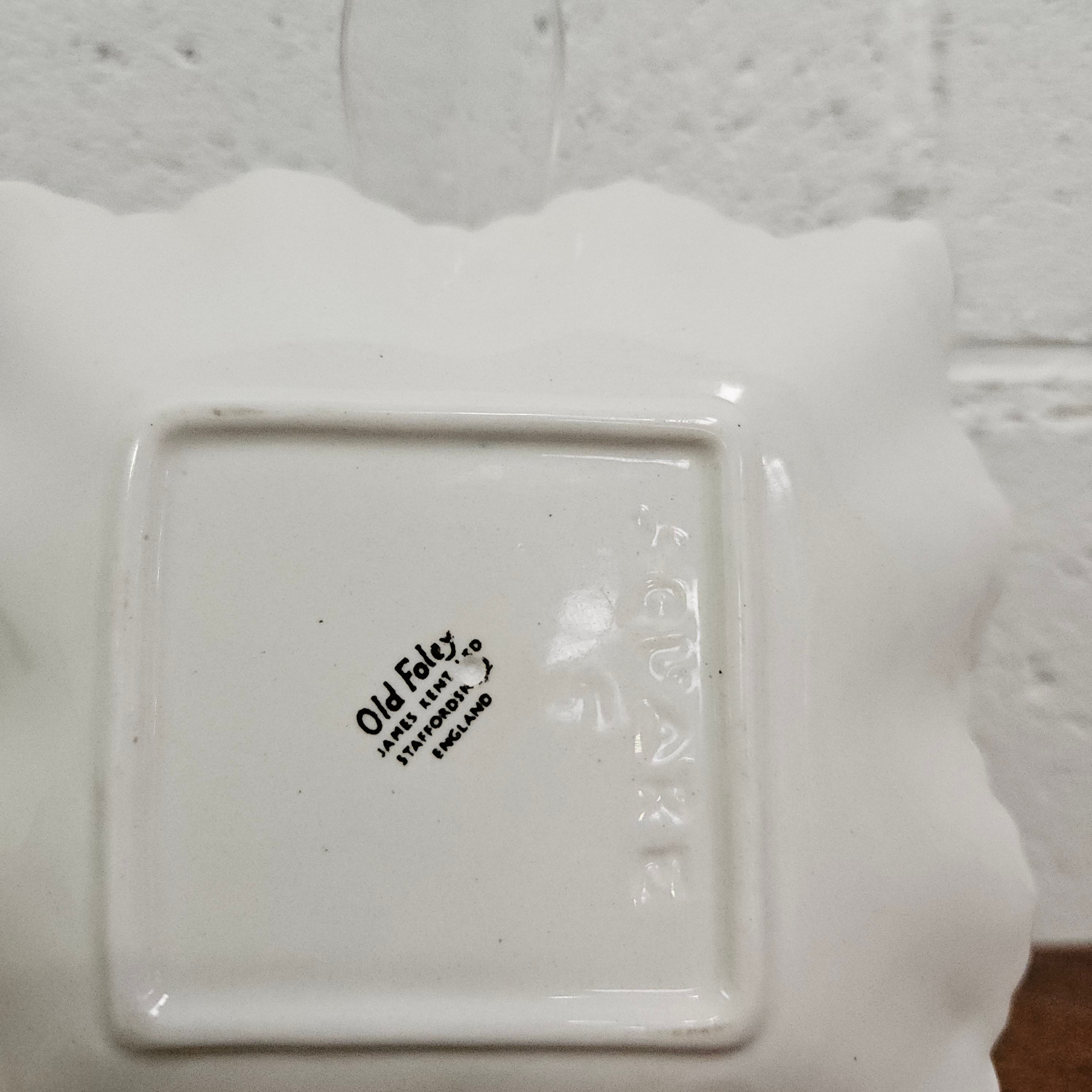 Staffordshire 'Old Foley' Small Dish | Antique & Vintage | Moonee Ponds Antiques | Australia Wide Delivery