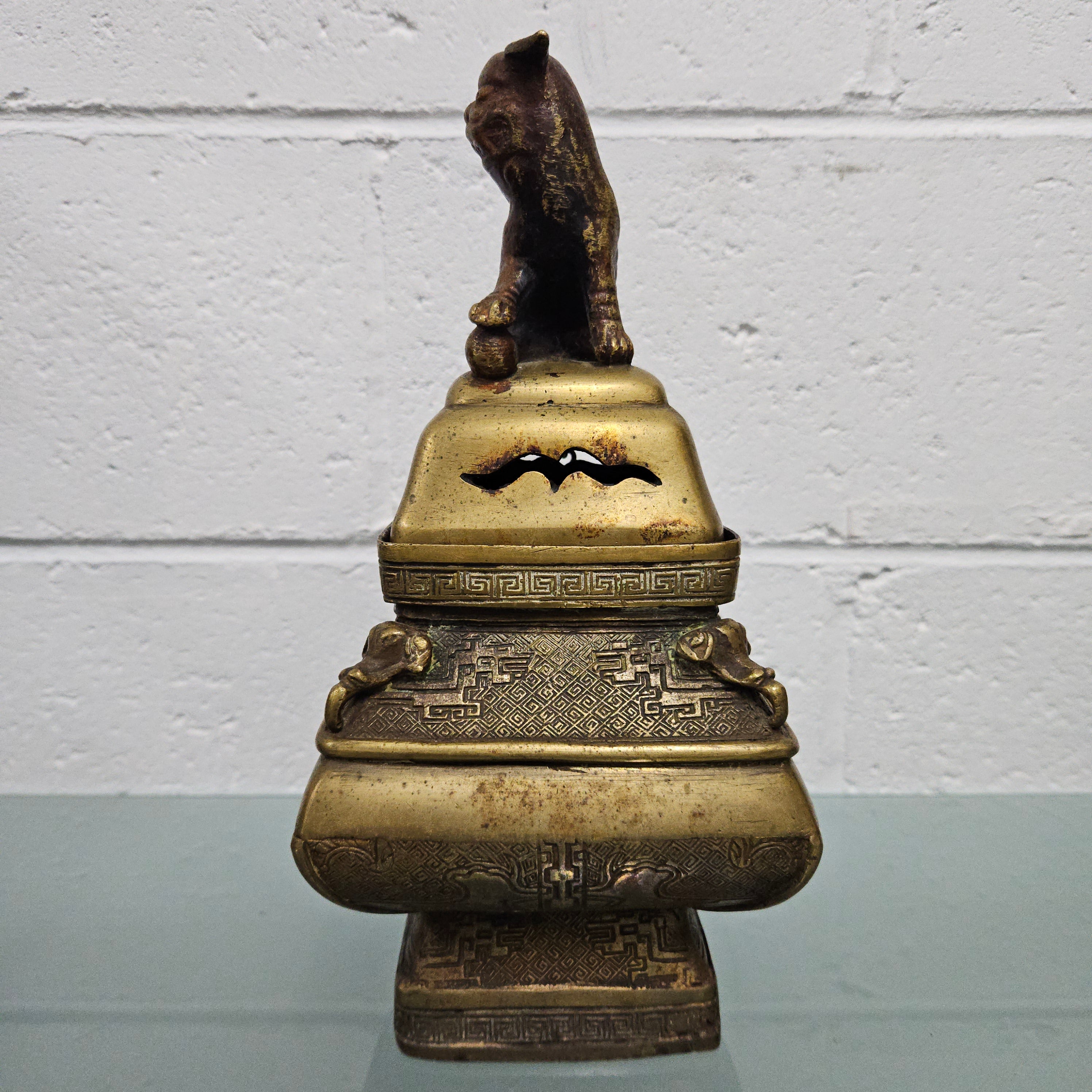 19th Century Qing Dynasty Chinese Bronze Incense Burner | Antique & Vintage | Moonee Ponds Antiques | Australia Wide Delivery