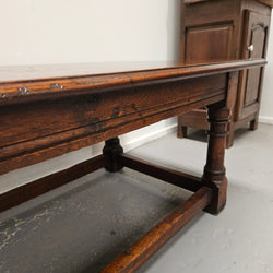 French Oak Refectory Coffee Table | Antique & Vintage | Moonee Ponds Antiques | Australia Wide Delivery