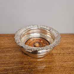 Old Sheffield Plate Wine Coaster | Antique & Vintage | Moonee Ponds Antiques | Australia Wide Delivery
