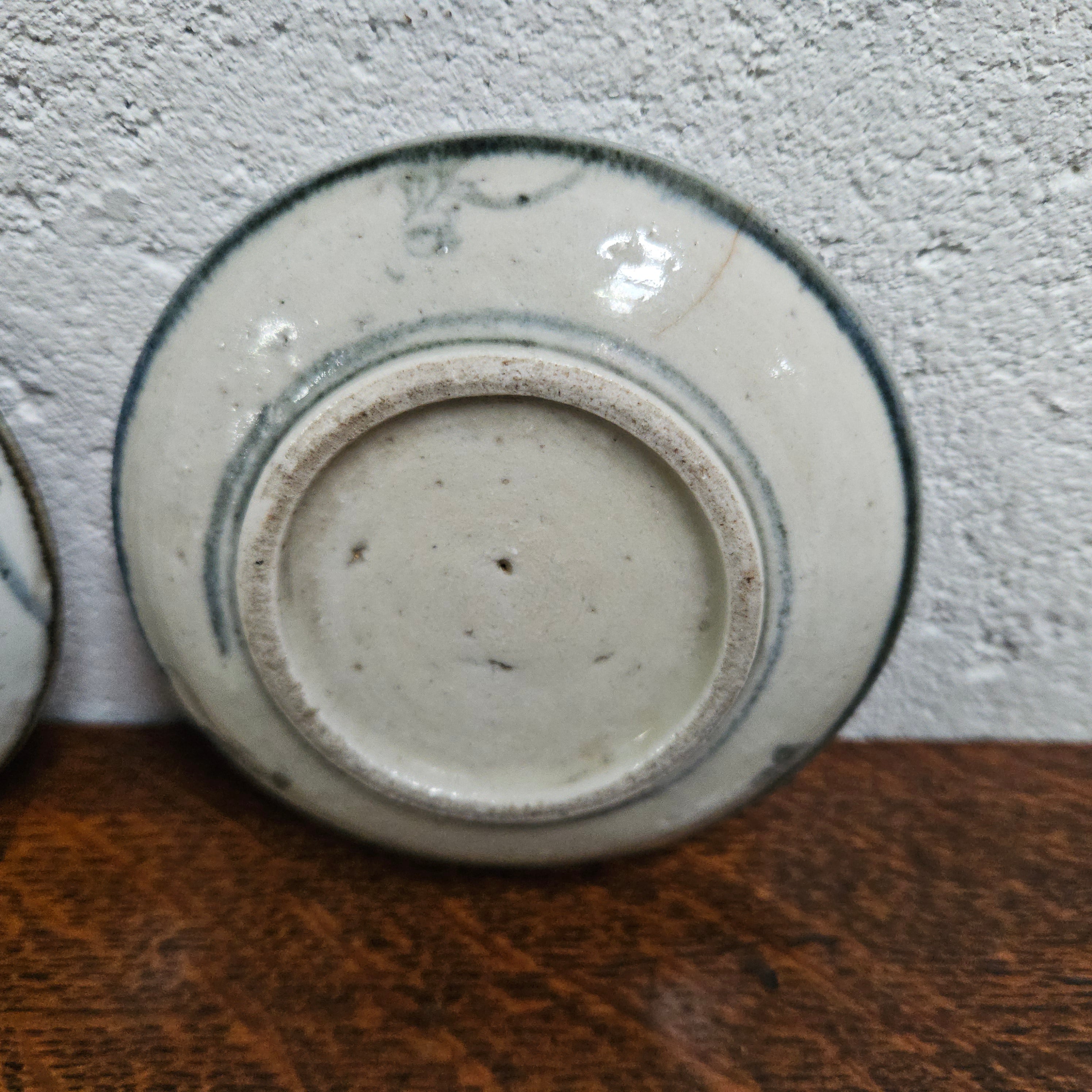 Three Ming Dynasty Dishes A/F | Antique & Vintage | Moonee Ponds Antiques | Australia Wide Delivery