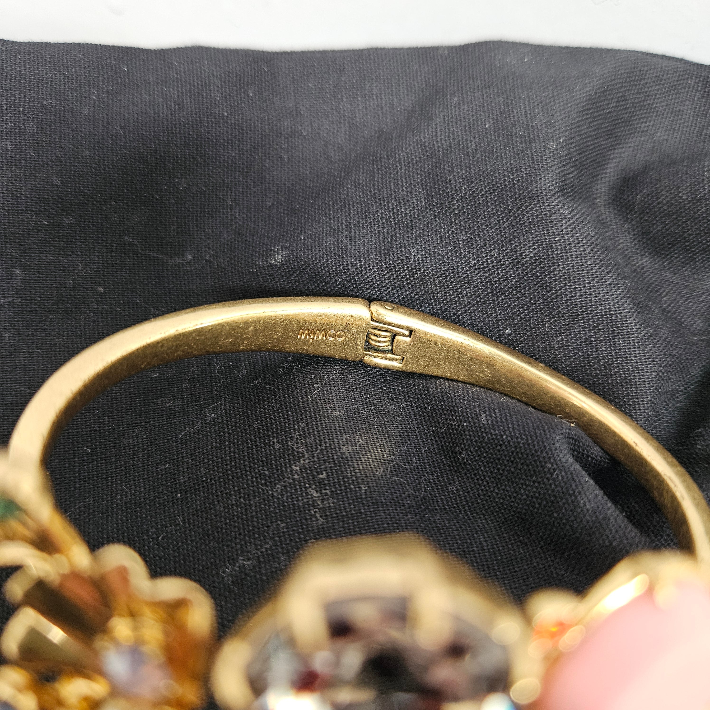 Stunning "Mimco" Hinged Decorative Bangle | Antique & Vintage | Moonee Ponds Antiques | Australia Wide Delivery
