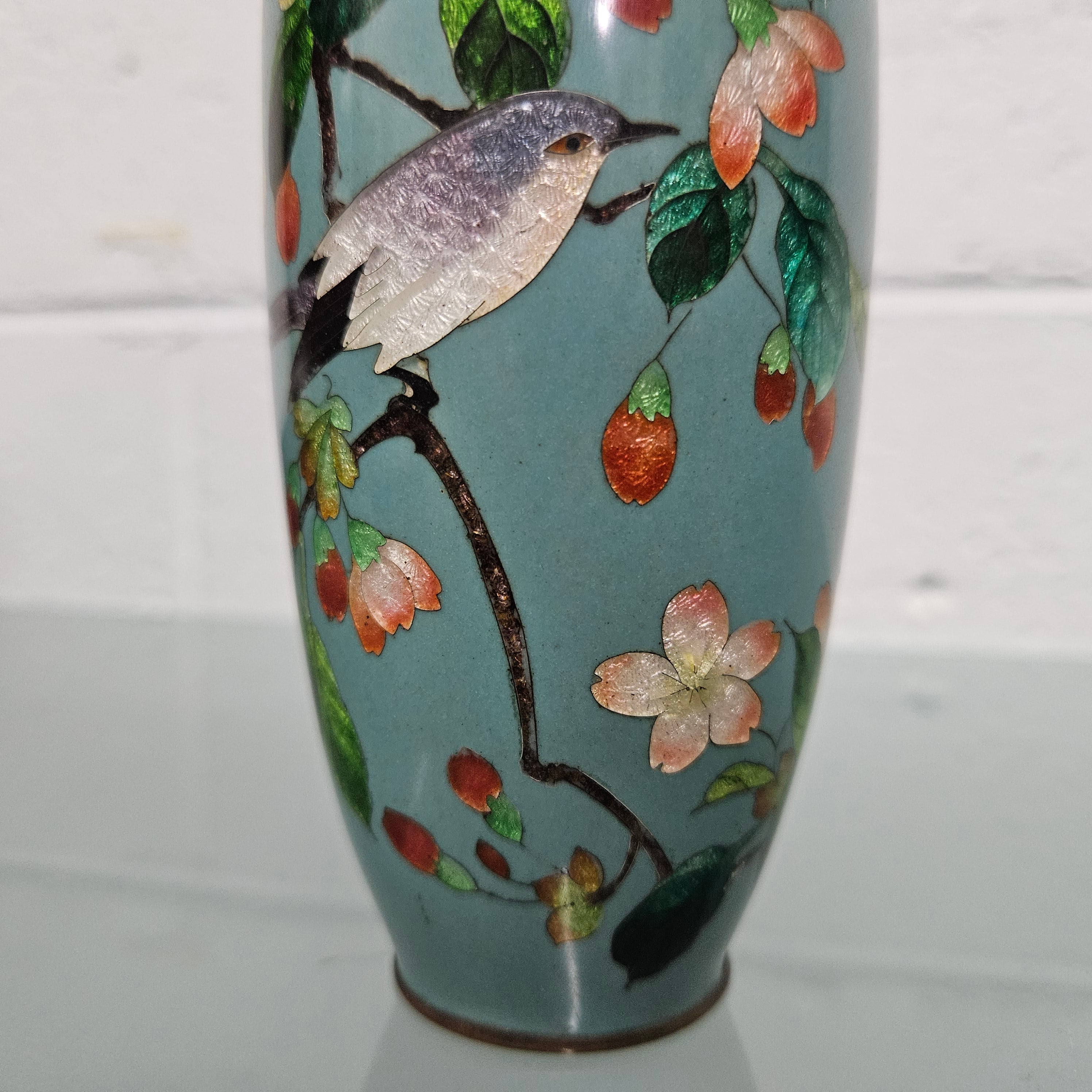 Rare Japanese Meiji Period Cloisonne Vase | Antique & Vintage | Moonee Ponds Antiques | Australia Wide Delivery