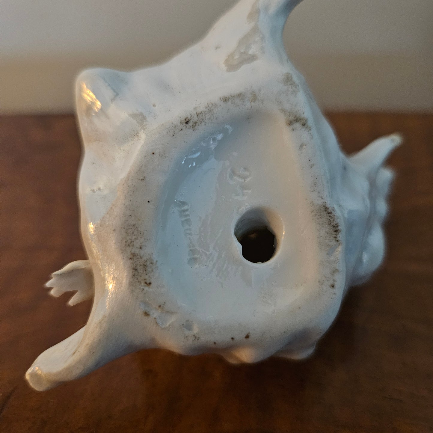 Vintage Ceramic Mermaid Ornament