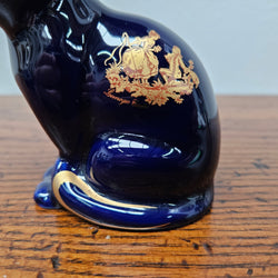 Limoge Cobalt Blue Cat | Antique & Vintage | Moonee Ponds Antiques | Australia Wide Delivery