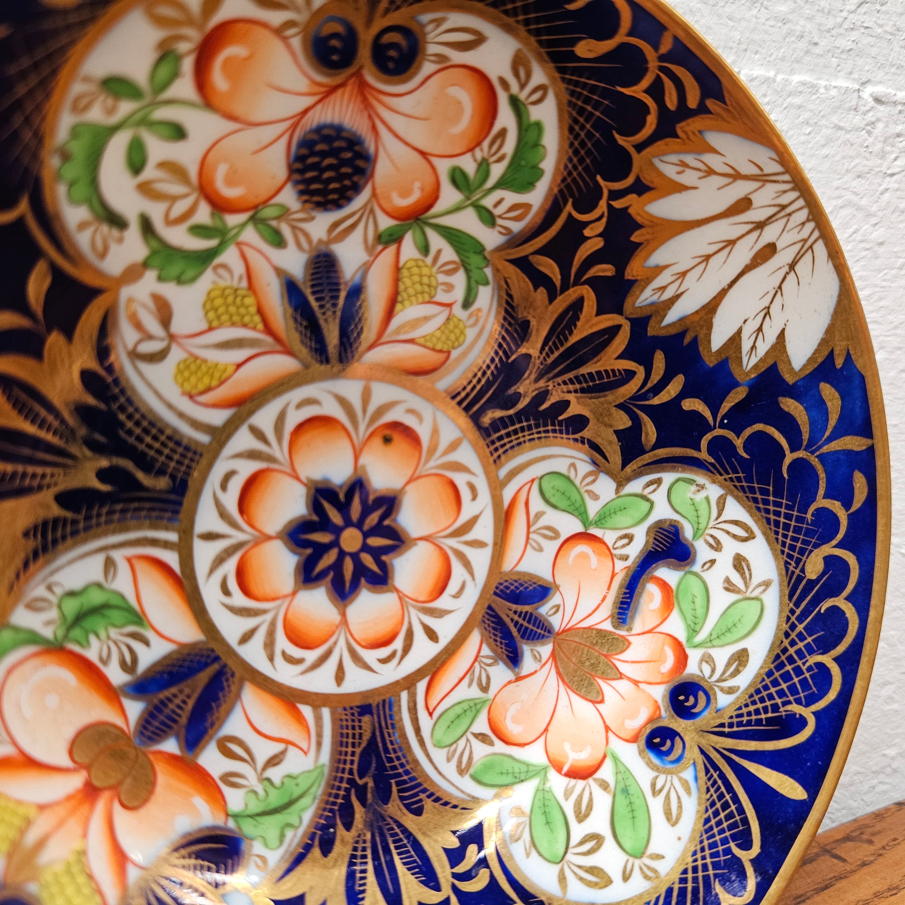 Stunning Antique Early 19th Century Coalport Imari Pattern Dish | Antique & Vintage | Moonee Ponds Antiques | Australia Wide Delivery