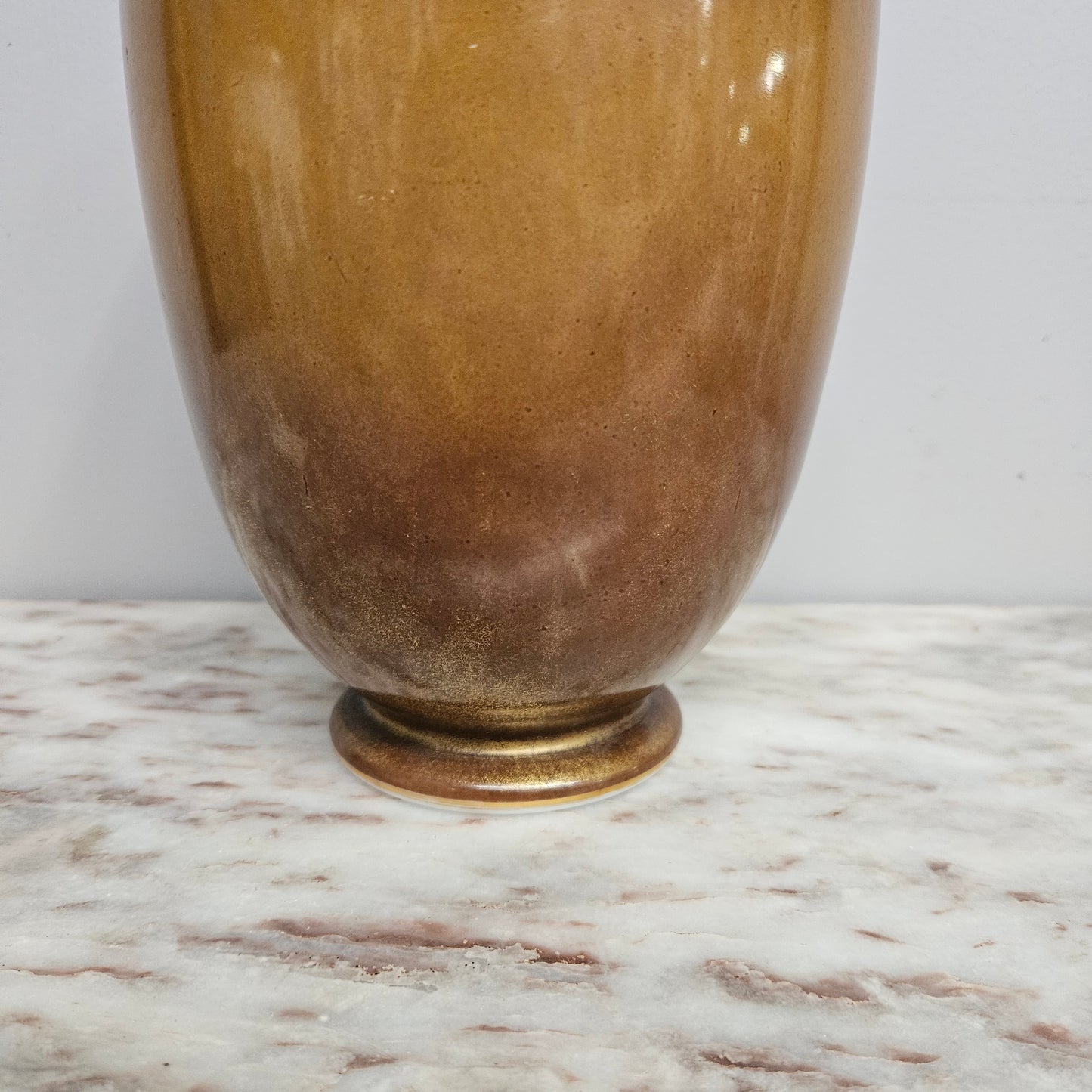 Antique Milk Glass Floral Vase C1880's