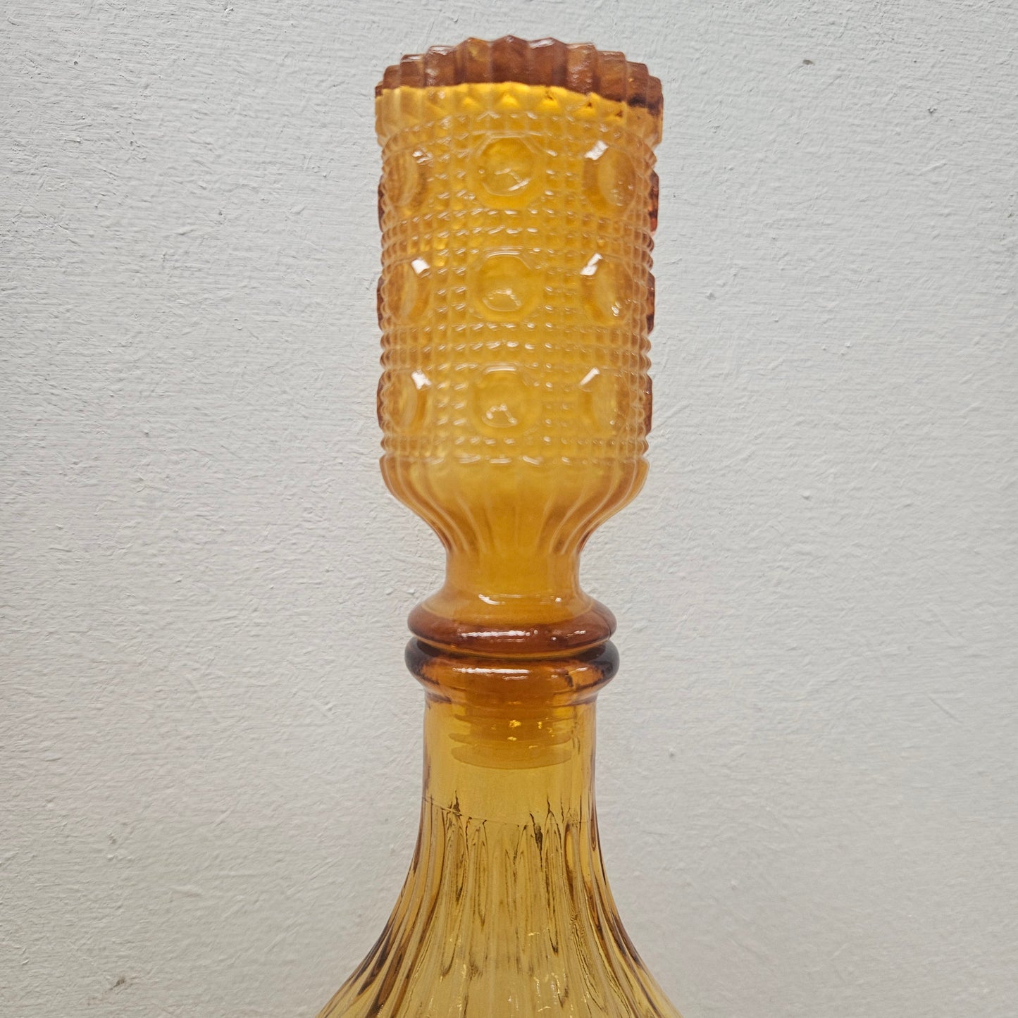 Vintage Empoli Genie Glass Bottle