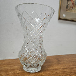 Large Vintage Crystal Vase | Antique & Vintage | Moonee Ponds Antiques | Australia Wide Delivery