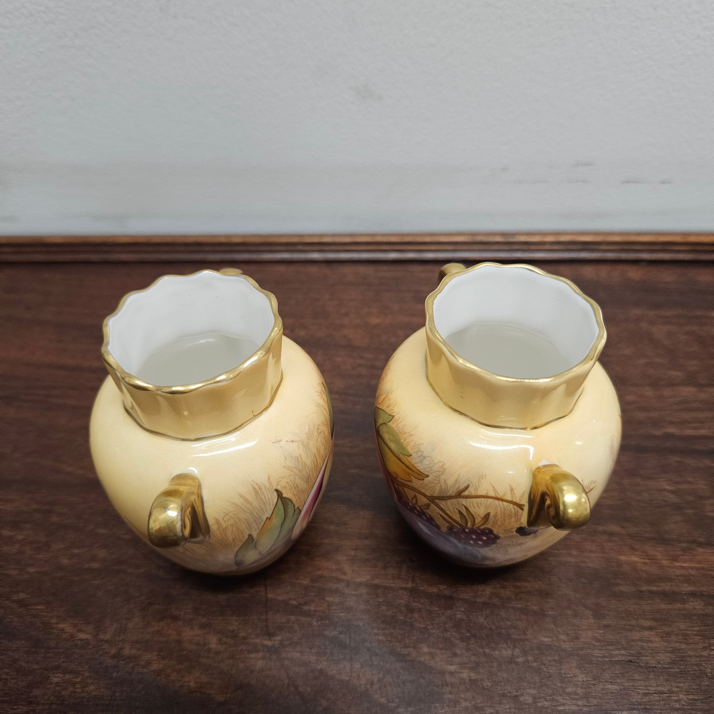 Pair of Aynsley Miniature Vases | Antique & Vintage | Moonee Ponds Antiques | Australia Wide Delivery