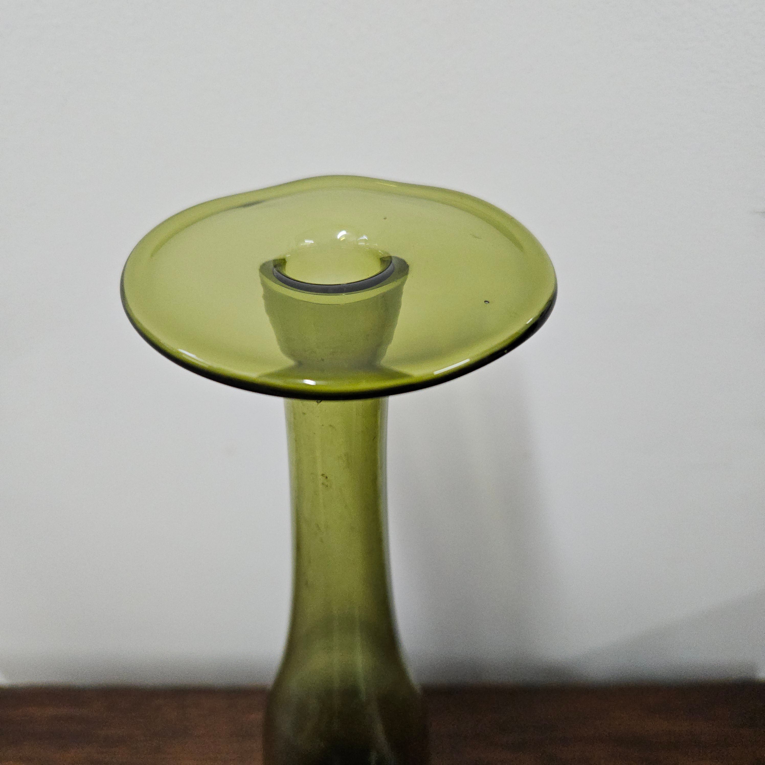 Interesting Glass Vase Attributed To Holmegaard | Antique & Vintage | Moonee Ponds Antiques | Australia Wide Delivery