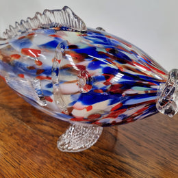 Very Large Mid Century Modern Murano Glass Fish Sculpture