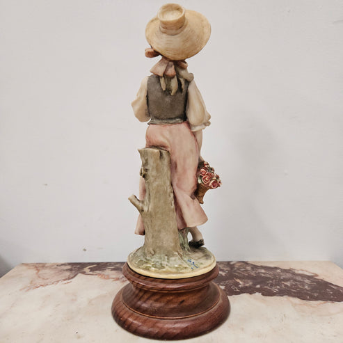 Capodimonte Signed Figurine – Moonee Ponds Antiques