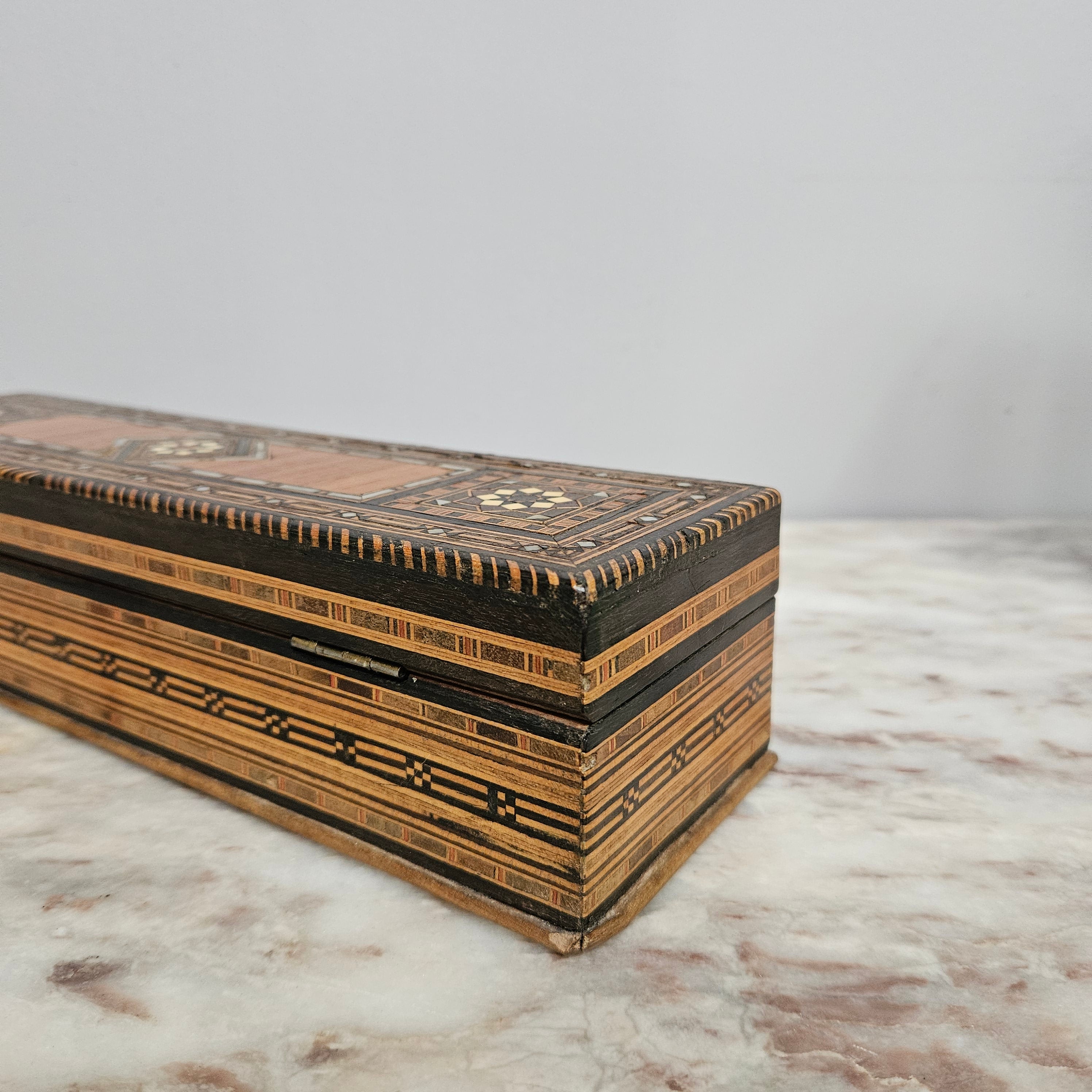 Vintage Syrian Inlaid Trinket Box | Antique & Vintage | Moonee Ponds Antiques | Australia Wide