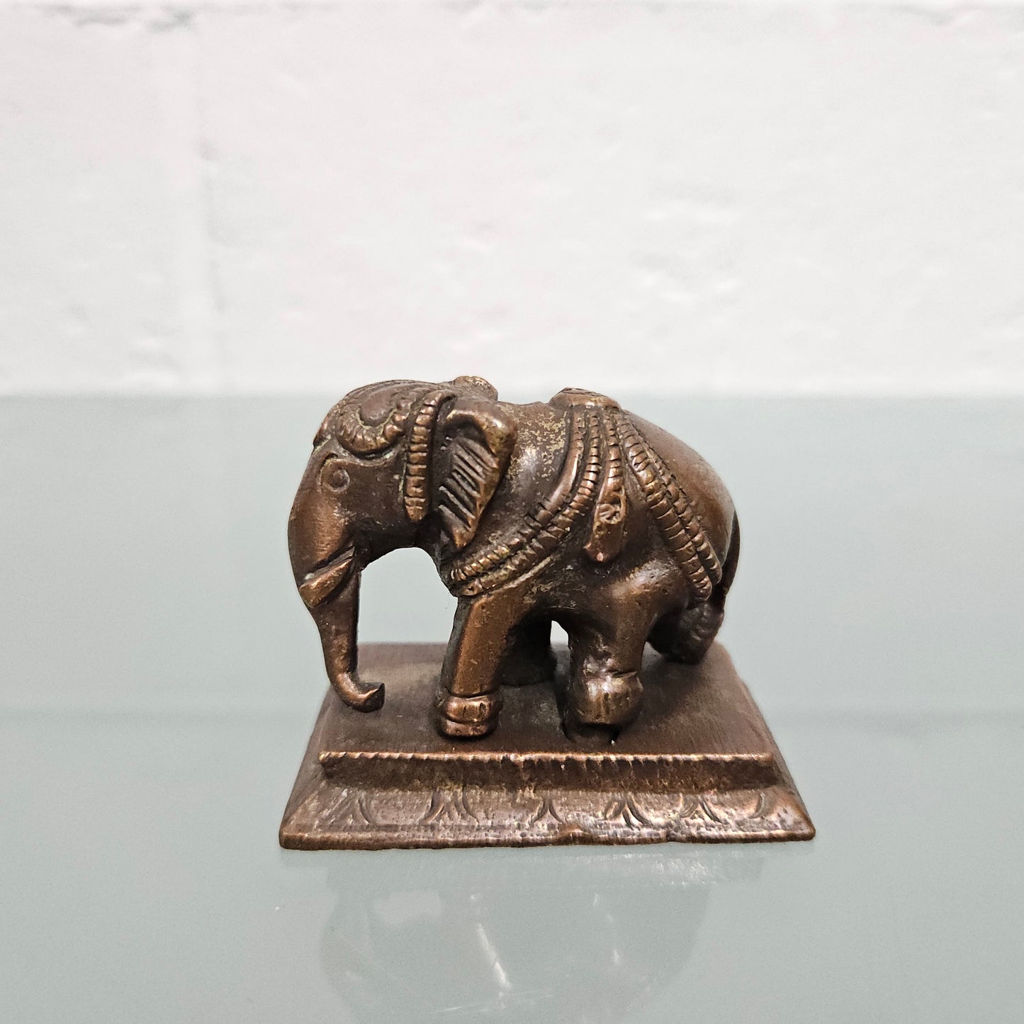 Vintage Indian Bronzed Elephant