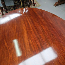 Victorian Oval Mahogany Loo Table | Antique & Vintage | Moonee Ponds Antiques | Australia Wide Delivery