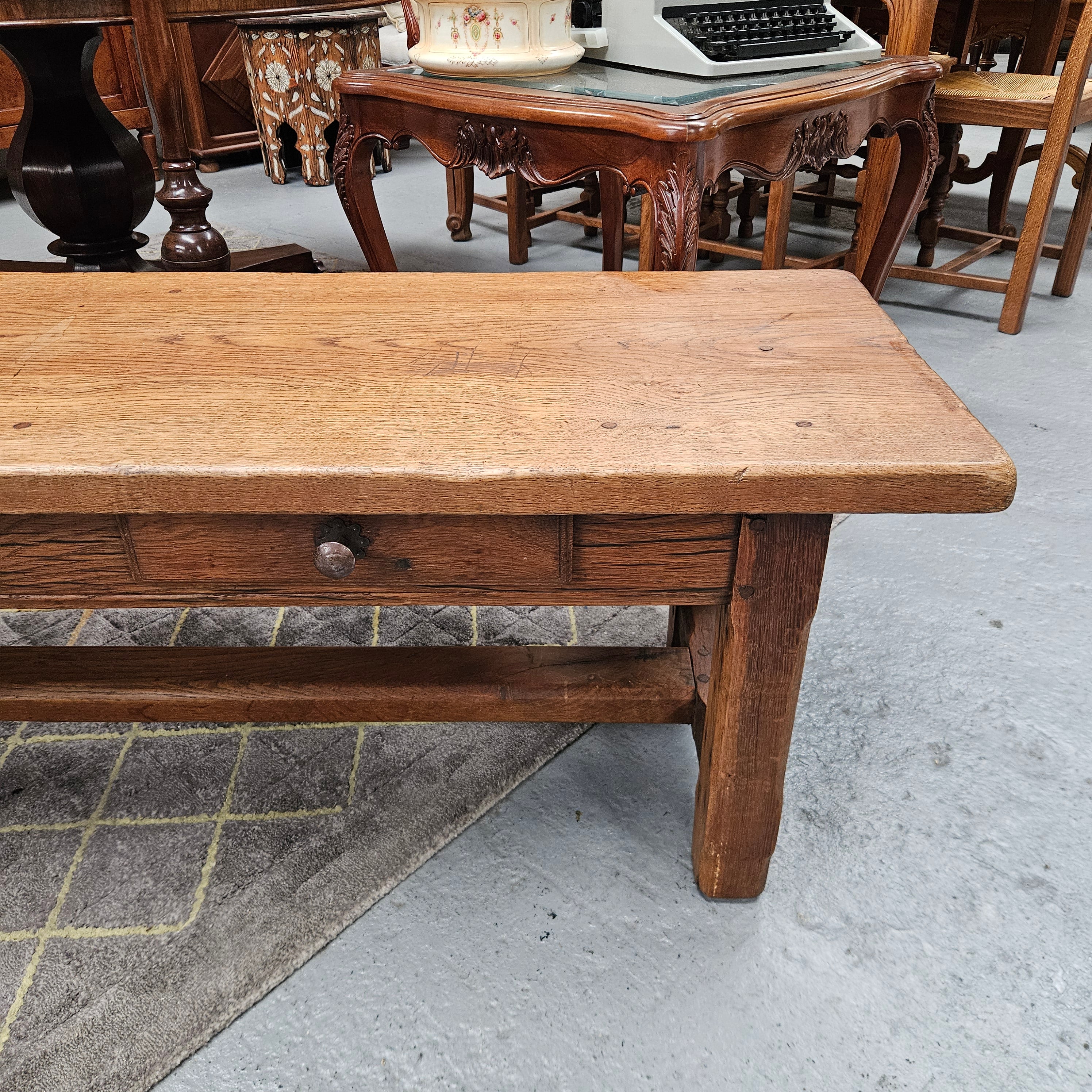 French Oak Coffee Table | Antique & Vintage | Moonee Ponds Antiques | Australia Wide Delivery