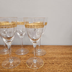 Vintage Set Of 8 Sherry Glasses | Antique & Vintage | Moonee Ponds Antiques | Australia Wide Delivery