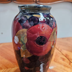 Large Moorcroft Flambe Pomegranate Vase | Antique & Vintage | Moonee Ponds Antiques | Australia Wide Delivery