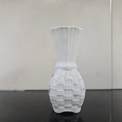 Small Belleek Ireland Shamrock Vase | Antique & Vintage | Moonee Ponds Antiques | Australia Wide Delivery