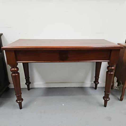 Victorian Console Table With Drawer