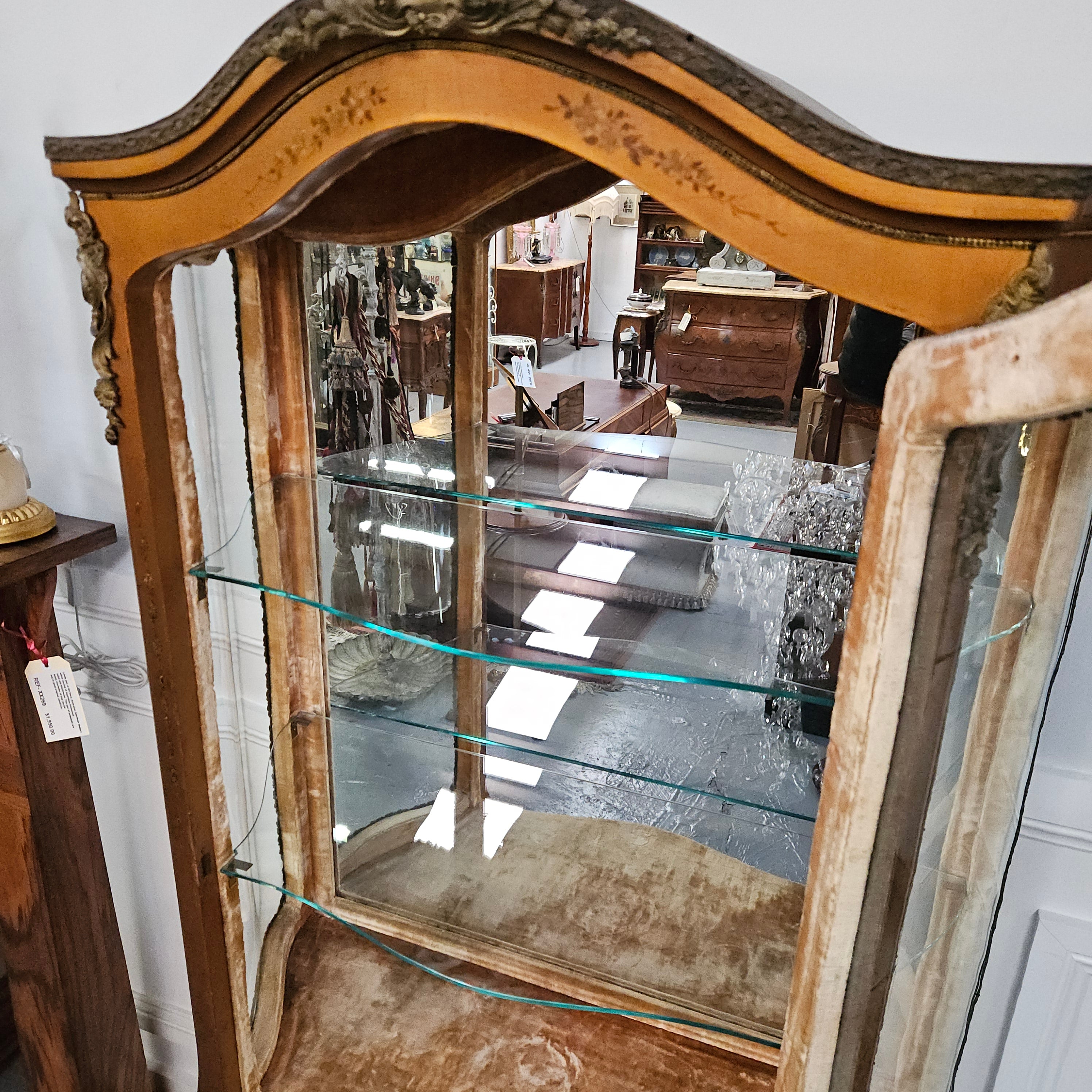 French Verni Martin Display Cabinet | Antique & Vintage | Moonee Ponds Antiques | Australia Wide Delivery